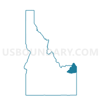 Fremont County in Idaho
